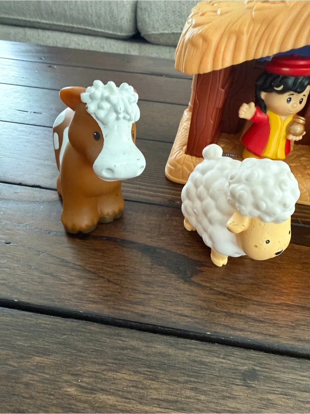 Fisher Price Little People Nativity Set Christmas Manger Scene Figures